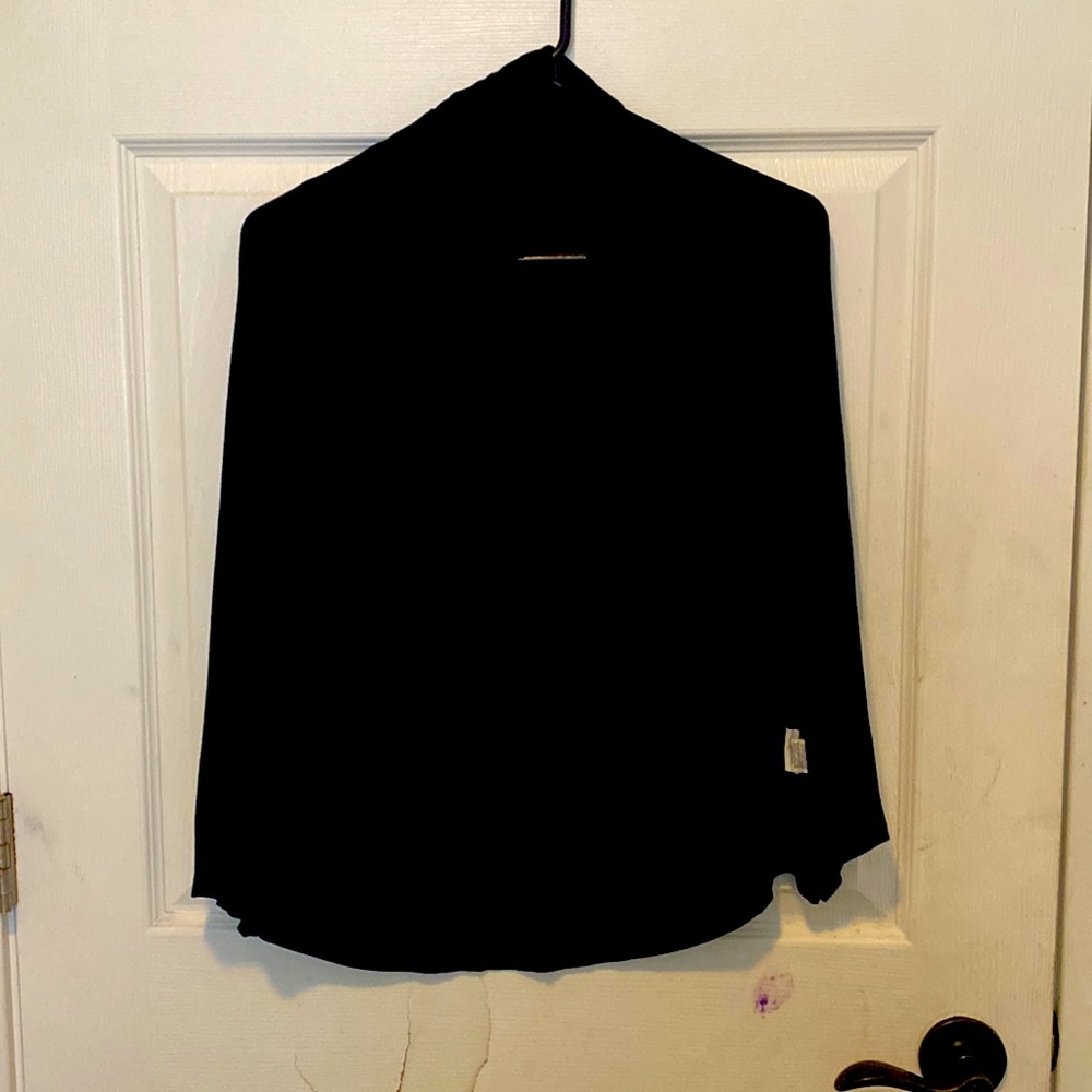 Black cardigan